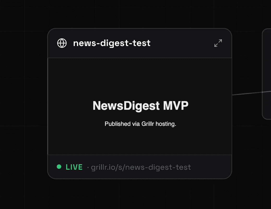 Drag, drop, and go live